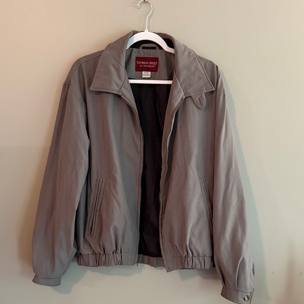 Wrangler Men's Gray Lightweight Jacket